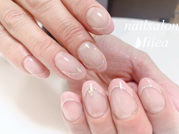 ミーア ネイル(Miiea nail)/ピンクフレンチネイル★