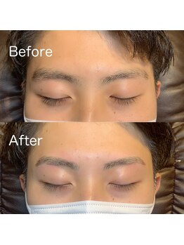 アトリエ エテ バイ ニココ(atelier ete by nicoco)/20代男性メンズ眉毛ワックスケア