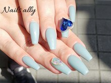 ネイルズアリー 立川店(Nails ally)/ダイアミ×スイート×ビジュー