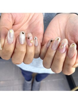 トータルサロン 白べぇーっ プラス/ハートネイル