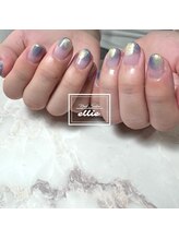 エリー(ellie)/塗りかけネイル