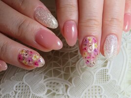春×押し花×フラワー
