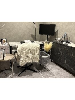 個室があるサロン