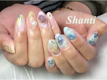 シャンティ ネイルサロン(Shanti nail salon)/天然石とワイヤーネイル☆
