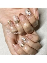 リルガーデン 新宿南口(Lil' Garden)/ミラー×大理石ニュアンス