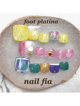 ネイルフィア(Nail Fia)/フット/春夏◇イチオシデザイン
