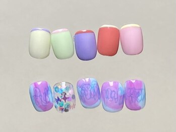 ネイルアンドアイラッシュ アールイー(Re)/Simple Full Art 7500