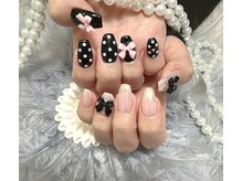プリティ(Pretty)/持ち込みデザイン/ドットネイル