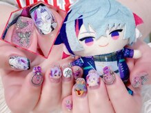 ラルネイル 大宮(Lull. nail)/#不破湊#3D#推し活#にじさんじ