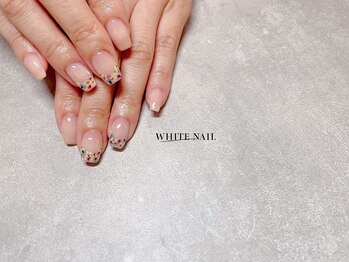 ホワイトネイル 武蔵小杉店(WHITE NAIL)/ドライフラワー/フレンチ