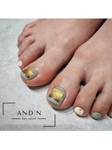 アンド エヌ(AND.N)/フットネイル