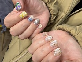 ちぐはぐネイル