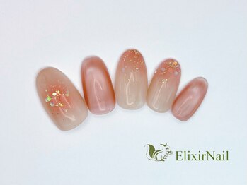 エリクサーネイル 新橋(Elixir Nail)/定額a シンプル/クーポン使用