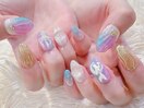 #シェル#マーメードネイル