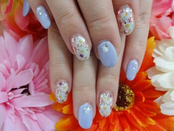 5月ネイル ¥5,980クーポン利用