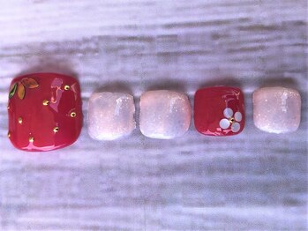 ラ クレア 津田沼店/フット：定額アート￥7000