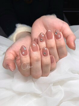 クリア(Clear)/ちゅるんキラキラネイル