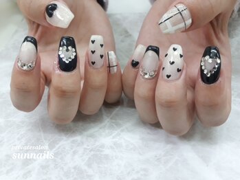 サンネイルズ(sun nails)/10本アート