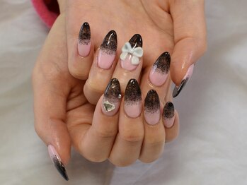 ネイルサロン プルミエール(Premiere)/スカルプ&リボンアート