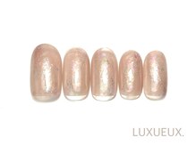 ネイルアンドアイラッシュ ルクソー ホテル日航福岡店(Nail&Eyelash LUXUEUX.)/ 302.*ラメネイル *.