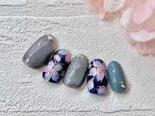 ネイルサロン ロゼプリュム/夜桜