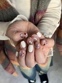 ハートホロネイル