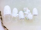 薔薇ネイル¥8980