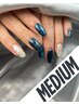 オーナー担当:medium(art4～5)orベイビーブーマー ¥7500 【ジェルオフ無料】