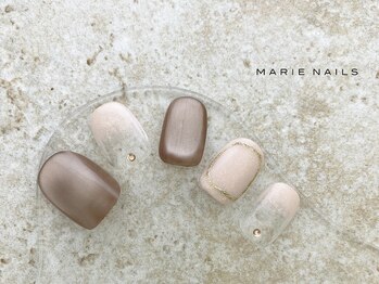 マリー ネイルズ いわきラトブ店(MARIE NAILS)/マグネット 新規6600円税込0605c