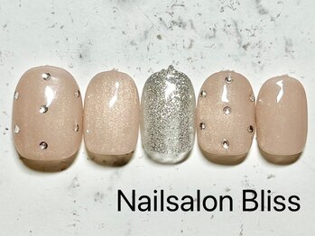 ネイルサロンブリス(nail salon Bliss)/定額シンプルアートコース￥5500