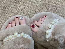 モアグラム 池袋東口店(More Glam)/フットネイル 定額　夏ネイル