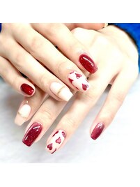 Heart nail &nbsp;Design