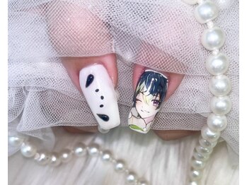 アリーズ(Allies)/痛ネイル　手描き　韓国