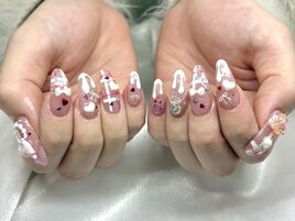 らぶりーちょこネイル