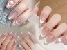 【チップ長さだし】マグネットフレンチ★ビー玉マグネット★ハートマグネット
