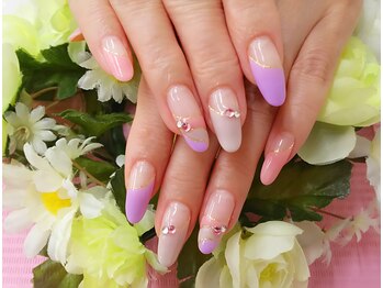 プルミエ ネイル(Premier Nail)/プッチ柄ネイル