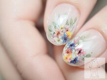 オトナネイル(otona nail)/押し花スワッグネイル