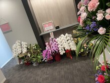 エクシアホワイト 日本橋/お花たち