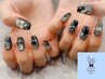 人気No3【フィルイン】パーツ付け放題(ワンカラー・ラメグラ)¥7800