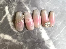 ゆびノさき/チークネイル