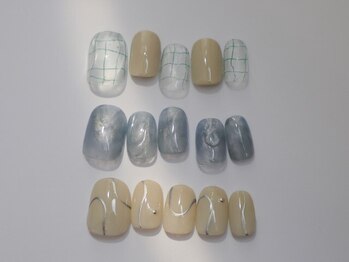 ディーネイル アイラッシュ オカザキ(DEE nail×eyelash okazaki)の写真/【オフケア込◆open価格！シンプル¥3300/スタンダード¥5500】カラー350色より変更OK！オフィスネイルにも◎