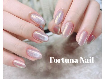 フォルトゥーナ 神田(Fortuna)/マグネット+ミラーネイル