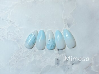 ミモザ 吉祥寺(Mimosa)/トレンド定額水色花火グラデ