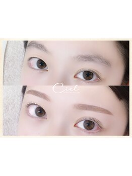 アイブロウメニューがあるサロン