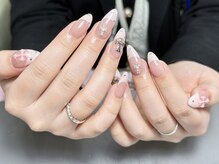 シーシー ネイル アンド アイラッシュ(CeCe Nail&eyelash)/自爪持ち込みデザイン