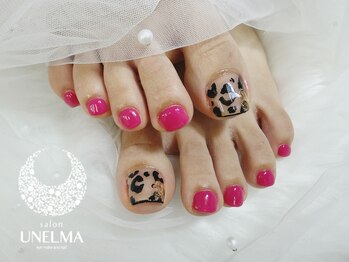 サロン ウネルマ 小郡店(salon UNELMA)の写真/【フットワンカラー/￥5190】【フットやり放題/￥11,190】