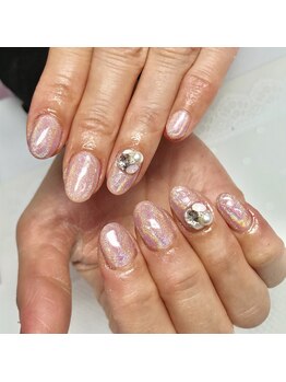 アイリッシュネイル 久屋大通店(Irish Nail)/ユニコーン×ビジュー盛り