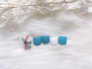 モンスリールネイル(Mon sourire nail)/【フット】定額7980円