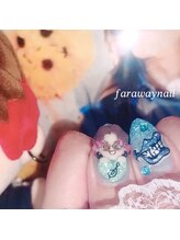 ファラウェイネイル(Faraway nail)/安田くん3Dネイル☆
