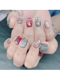 クリスマスネイル